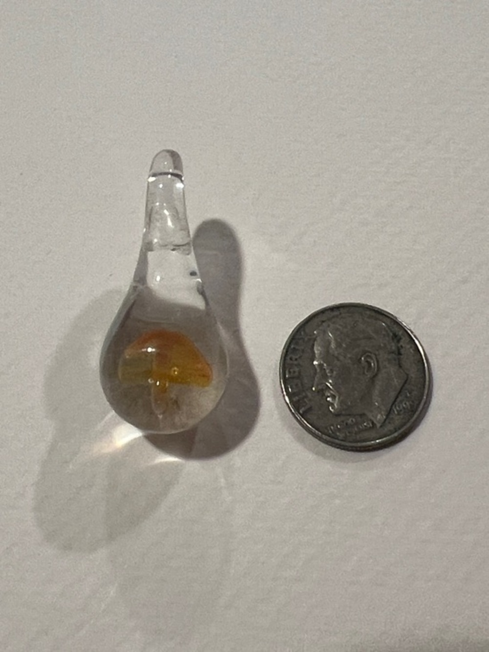 Glass Mushroom Pendant - Picture 5 of 5